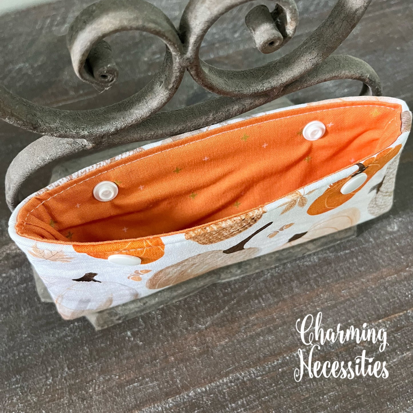 DPN Pouch, Pumpkin Spice, Knitting Accessories Organization Notions