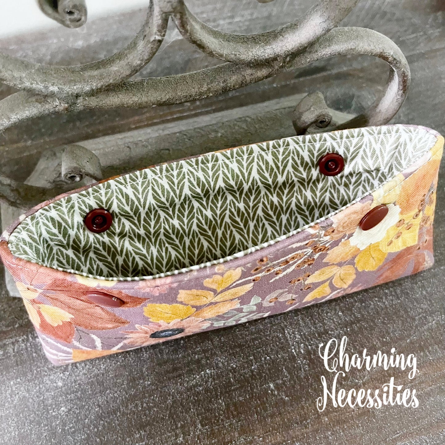 Knitting Project Bag Set, Autumn Evening