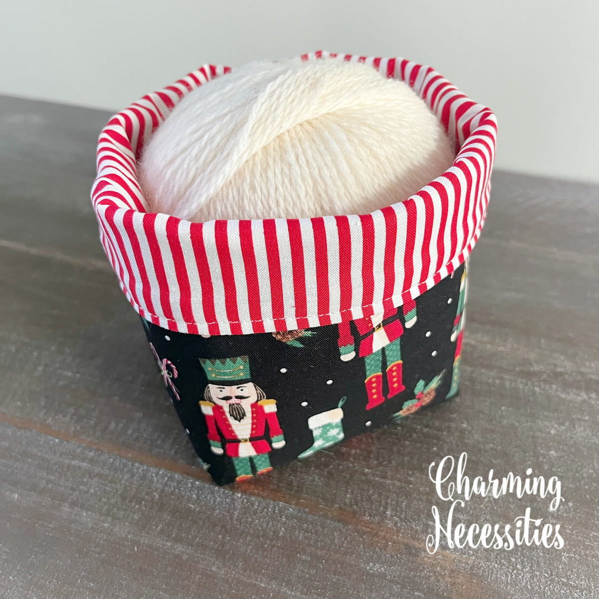 Nutcracker Magic Yarn Bowl Cozy, Yarn Organizer