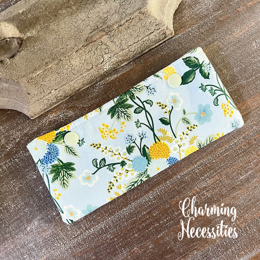 DPN Pouch, Rifle Paper Co Dahlia Blue Knitting Accessories Organization Notionse