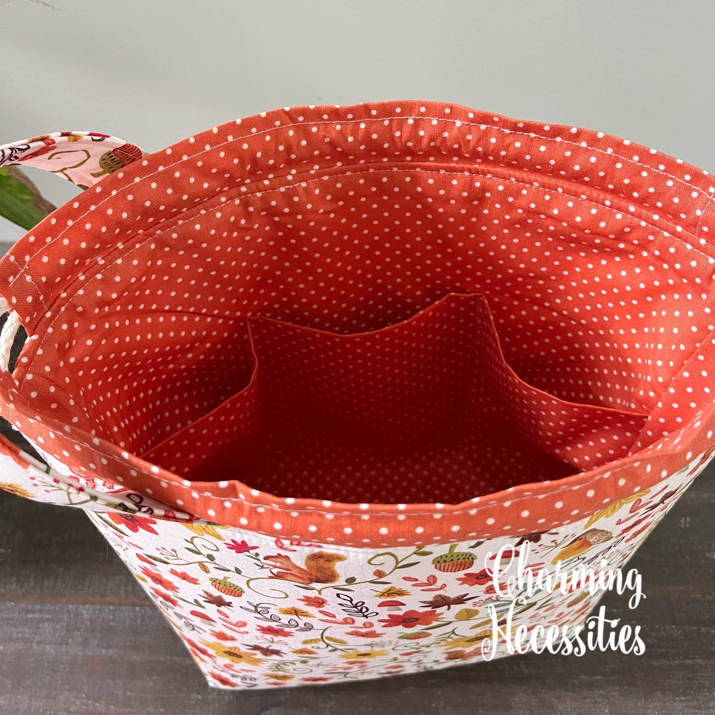 Knitting Project Bag Set, Autumn Whimsy
