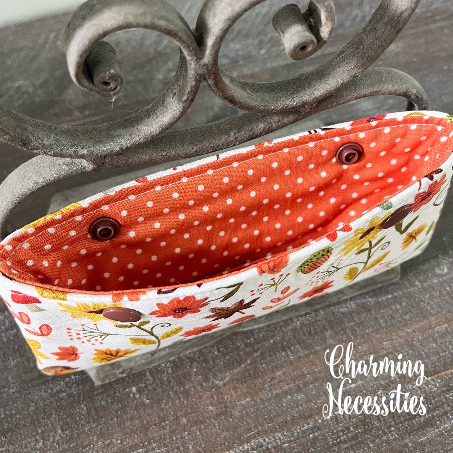 Knitting Project Bag Set, Autumn Whimsy