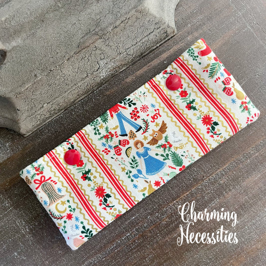 DPN Pouch, Rifle Paper Co Nutcracker, Knitting Accessories Organization Notionse