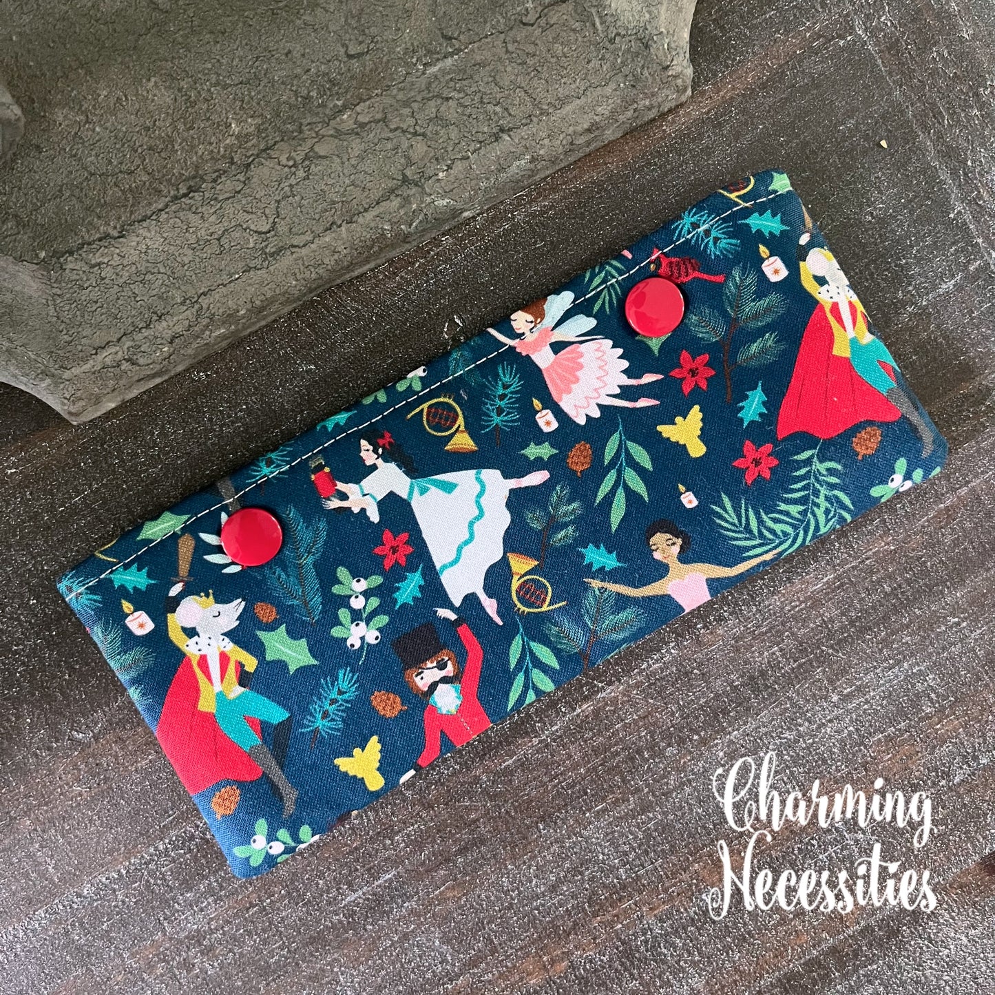 Knitting Project Bag Set, Nutcracker Waltz