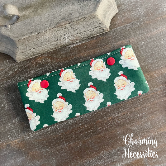 DPN Pouch, Vintage Santa, Knitting Organization Notions