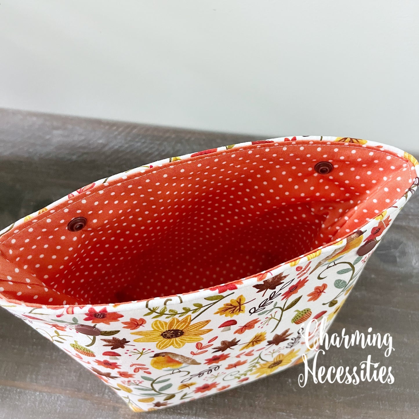 Knitting Project Bag Set, Autumn Whimsy