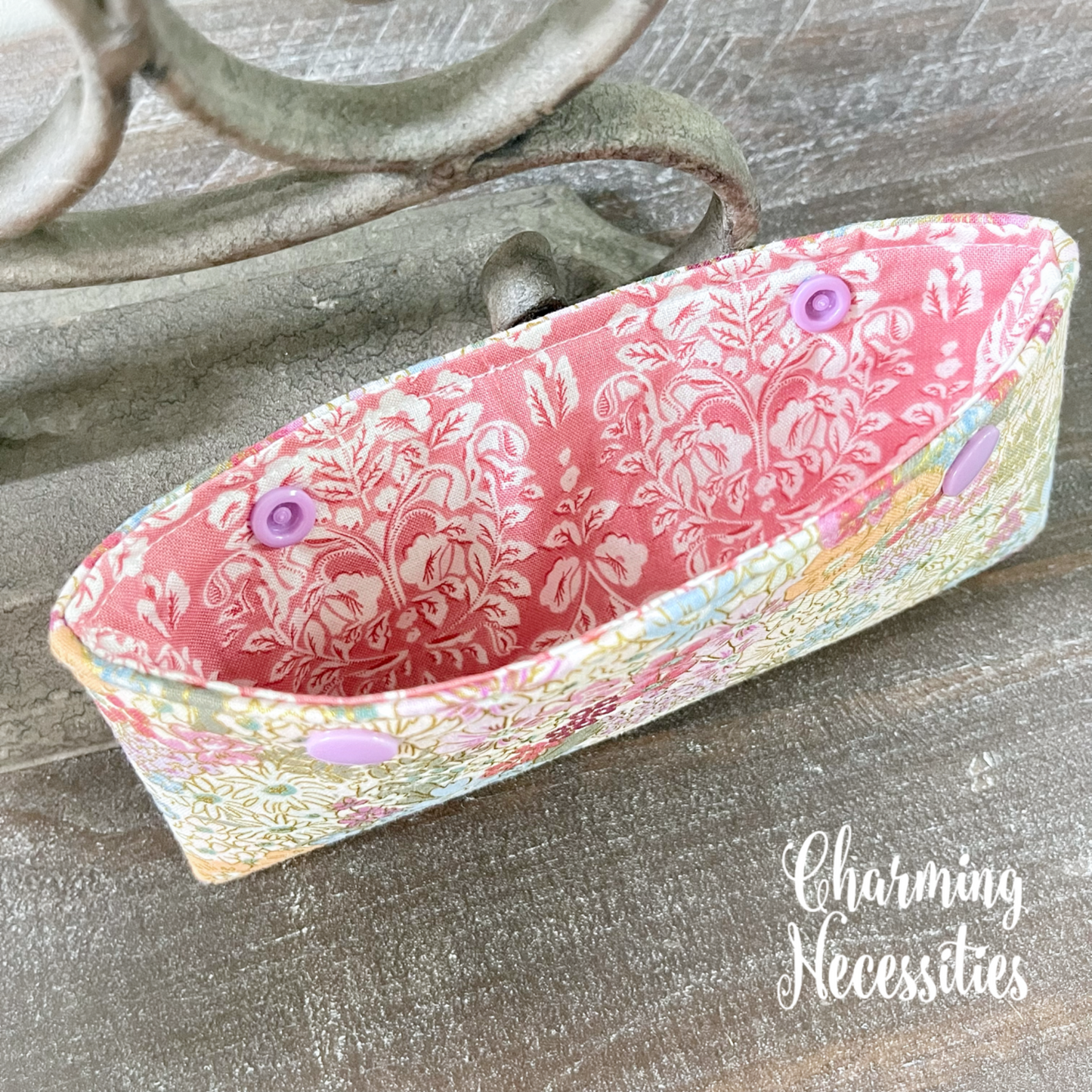 DPN Pouch, Rifle Paper Co English Rose Mimi Knitting Accessories Organization Notions