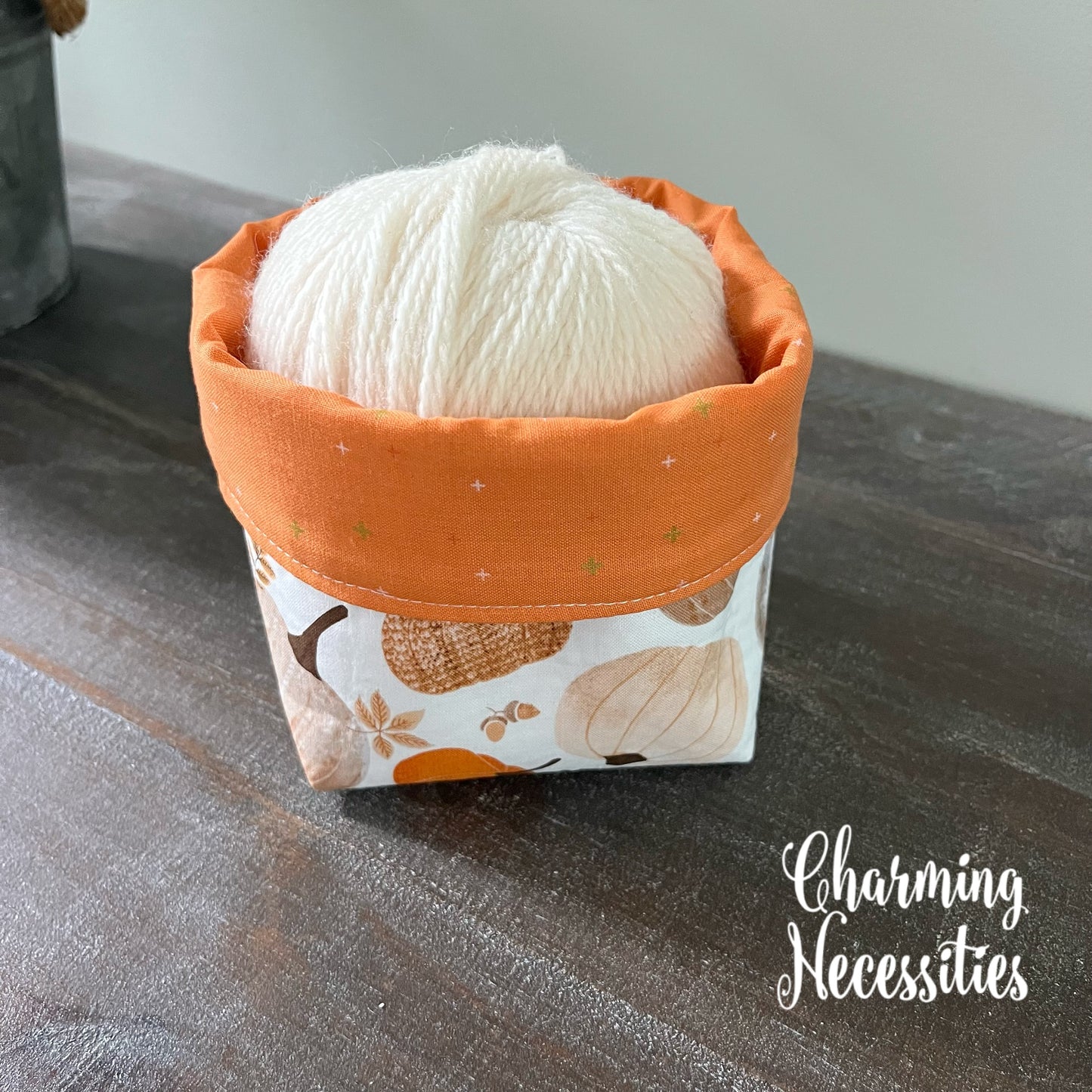 Knitting Project Bag Set, Pumpkin Spice