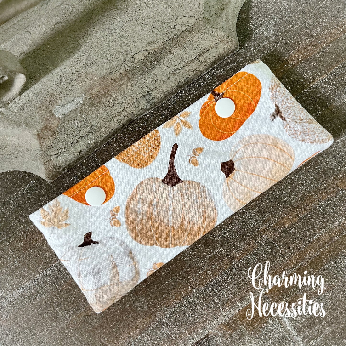 Knitting Project Bag Set, Pumpkin Spice