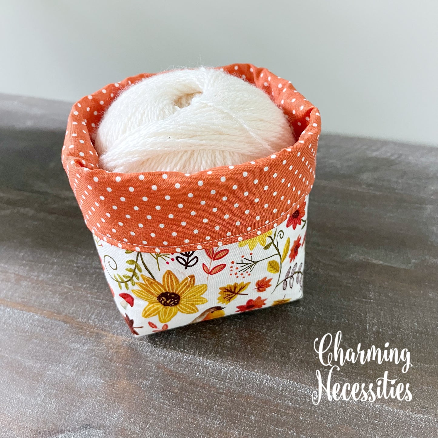 Knitting Project Bag Set, Autumn Whimsy