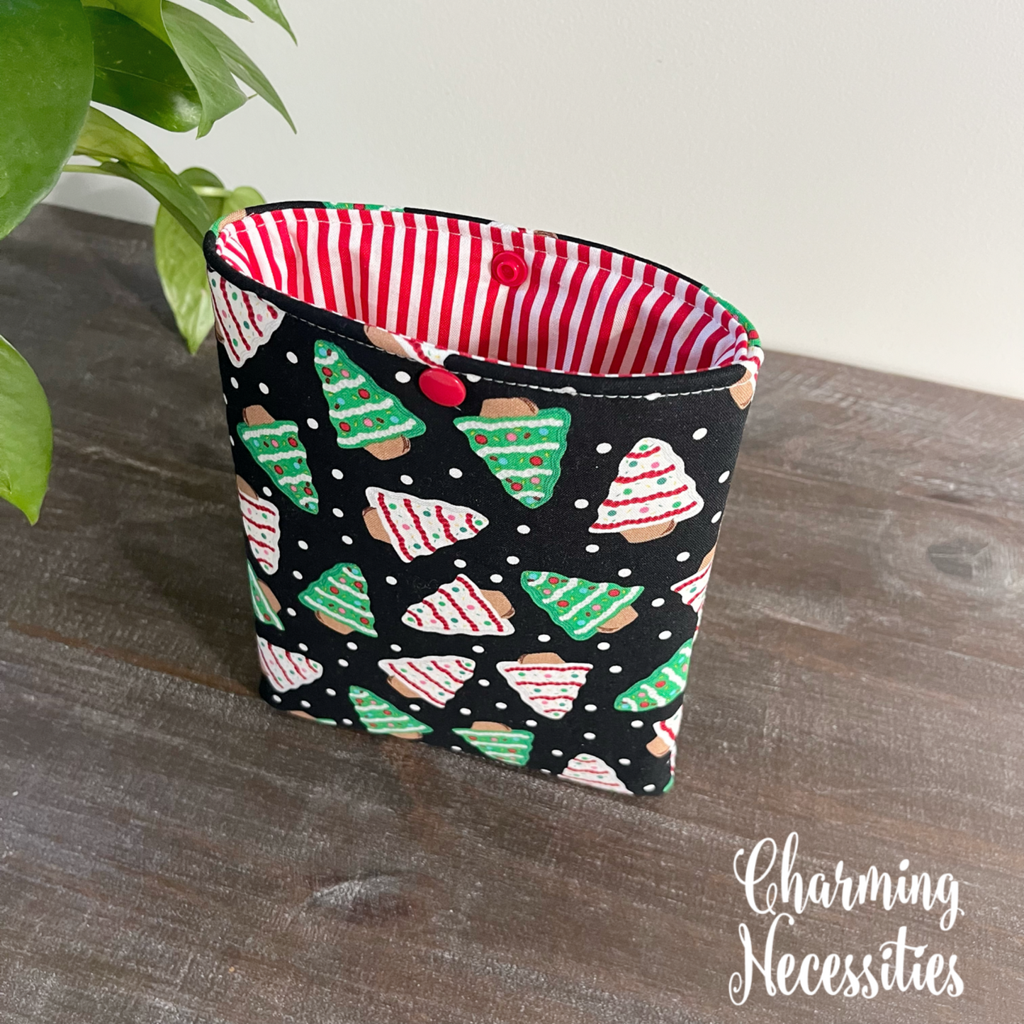 Padded Book Sleeve Kindle Sleeve Cover, Christmas Tree Cakes, Gifts for Book Lovers